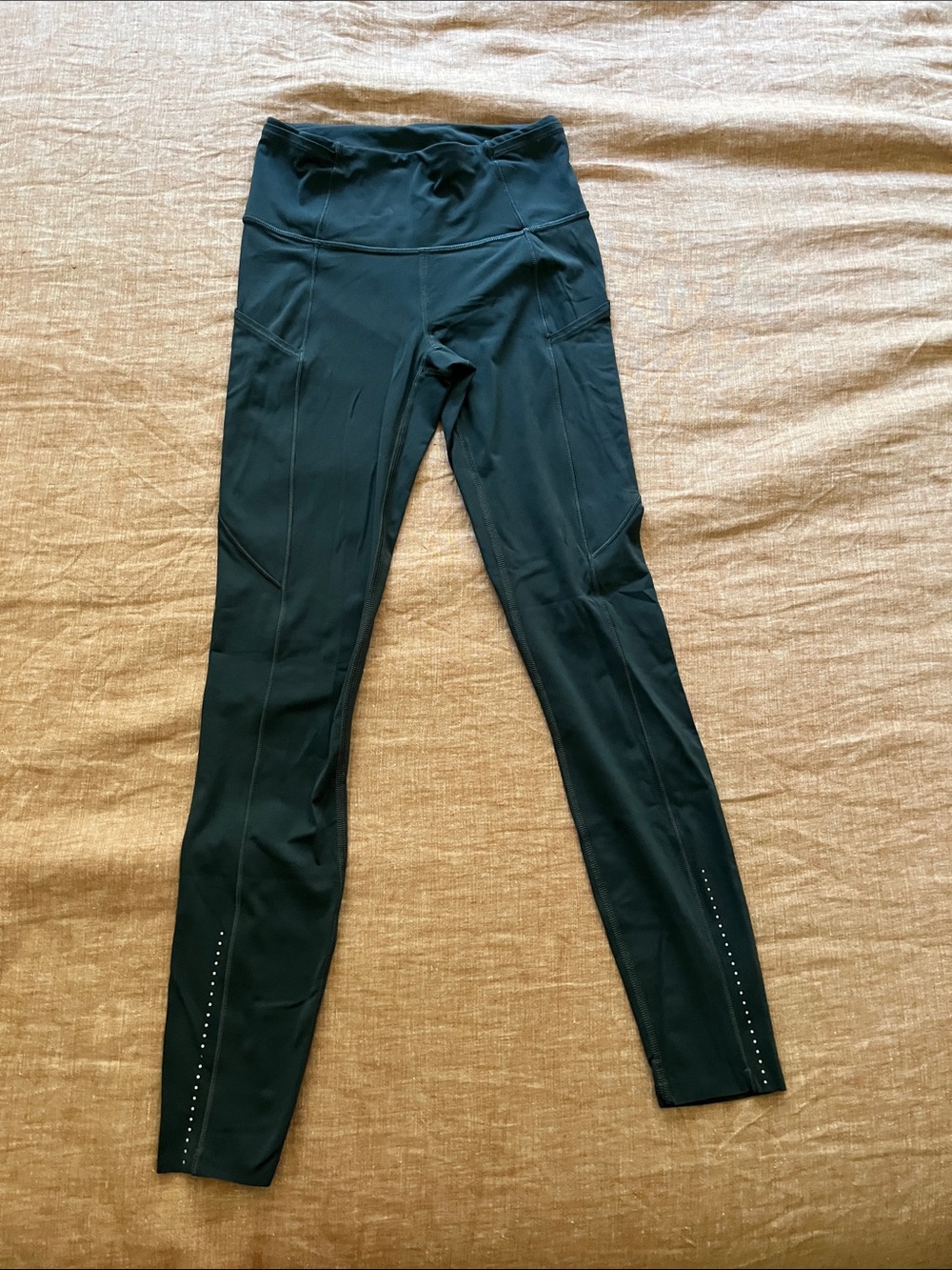 Lululemon Black Active Leggings Size 2